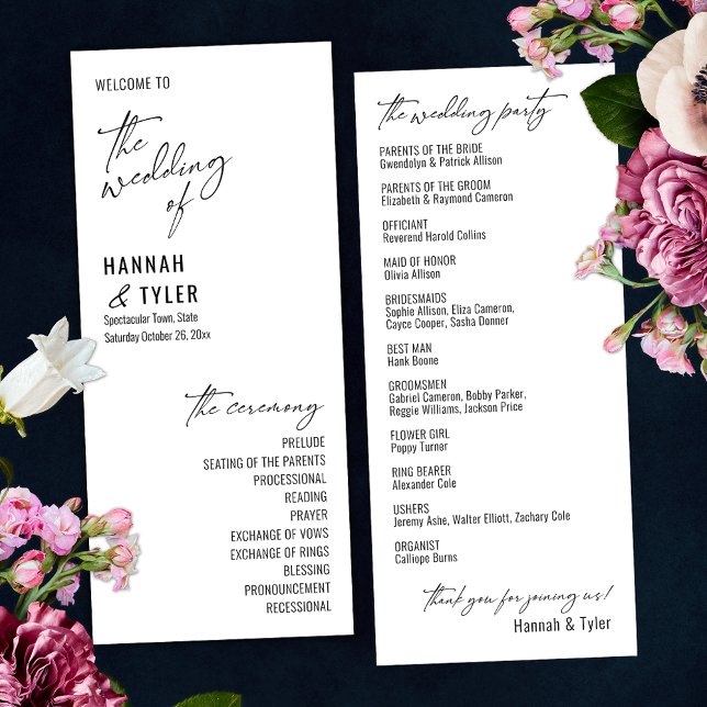 Elegant, Simple, Contemporary Typography Programme (Creator Uploaded)