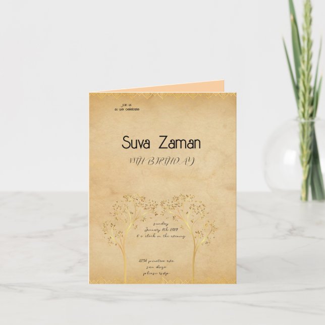 Elegant Simple Cute Grey 20th Birthday Invitation (Front)