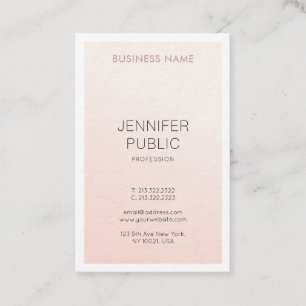 Elegant Simple Design Modern Trendy Luxury Business Card