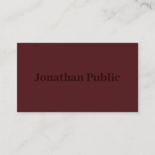 Elegant Simple Faux Gold Text Scannable QR Code Business Card