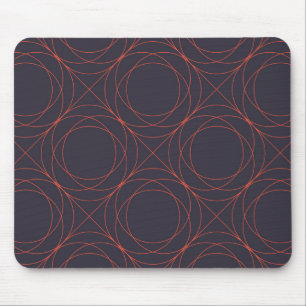 Elegant, simple, lively, modern line pattern art mouse mat