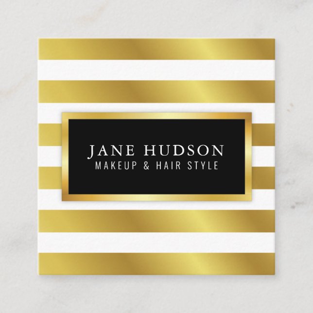 Elegant Simple Minimalist Editable Business Card (Front)