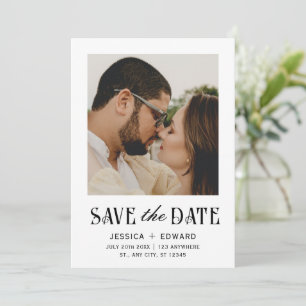 Elegant Simple Modern Minimal Script Photo Chic