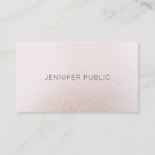 Elegant Simple Modern Professional Trendy Template Business Card