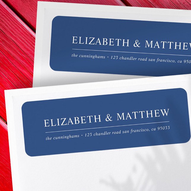 Elegant Simple Modern Return Address (Creator Uploaded)