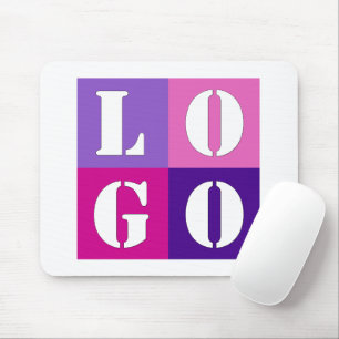 Elegant Simple Personalised Wedding Custom Idea  Mouse Mat