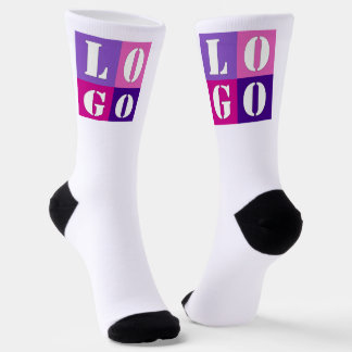 Elegant Simple Personalised Wedding Custom Idea Socks