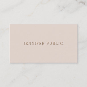Elegant Simple Professional Modern Luxury Template Business Card