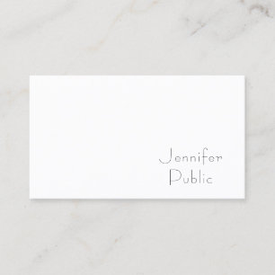 Elegant Simple Template Modern Professional Business Card