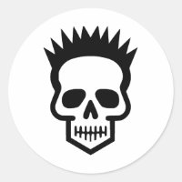 Elegant Skulls Art in Minimalist Style