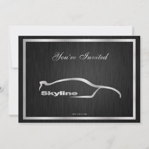 Elegant Skyline Invitation