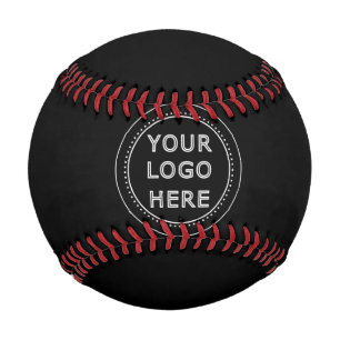 Elegant & Sleek Black QR Code Baseball