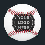 Elegant & Sleek Black QR Code Baseball<br><div class="desc">This design is accessible to all. Feel free to customise the logo,  images,  tStylish Black QR Code Design | Elegant Brandext,  and colours according to your preferences. Thank you very much.</div>