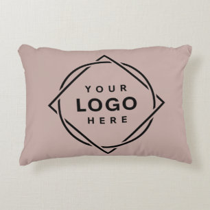 Elegant & Sleek Black QR Code Decorative Cushion