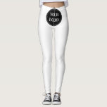 Elegant & Sleek Black QR Code Leggings<br><div class="desc">This design is accessible to all. Feel free to customise the logo, images, tStylish Black QR Code Design | Elegant Brandext, and colours according to your preferences. Thank you very much.</div>