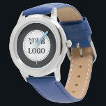 Elegant & Sleek Black QR Code Logo Design Watch<br><div class="desc">EVERYONE CAN USE THIS DESIGN.You are free to add,  edit,  or resize the logo,  photo,  text,  and colours as you choose.Many thanks.</div>