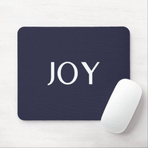 Elegant & Sleek Black QR Code Mouse Mat