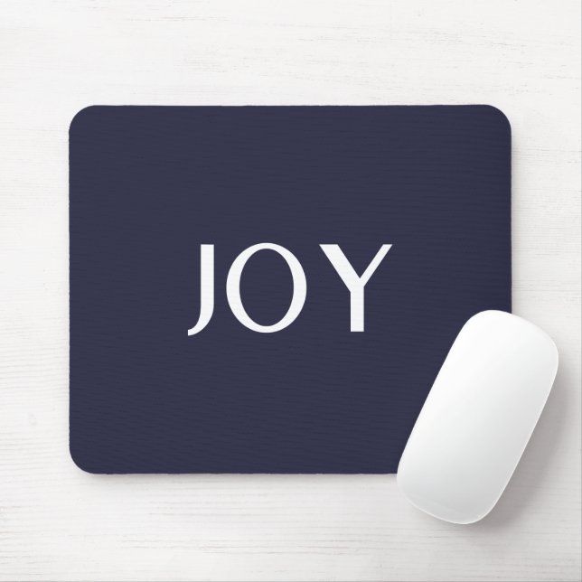 Elegant & Sleek Black QR Code Mouse Mat (With Mouse)