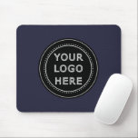Elegant & Sleek Black QR Code Mouse Mat<br><div class="desc">This design is accessible to all. Feel free to customise the logo,  images,  tStylish Black QR Code Design | Elegant Brandext,  and colours according to your preferences. Thank you very much.</div>