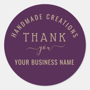 Elegant Small Business Sticker happy mail