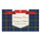 Elegant Smith Plaid Wine Label Sticker