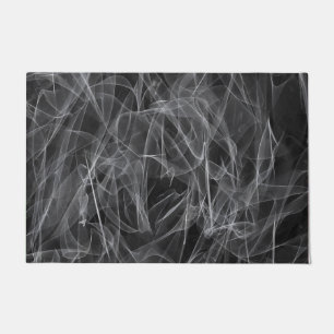 Elegant Smoke Swirls – Mystical Aesthetics Doormat