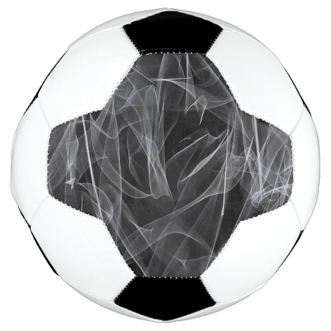 Elegant Smoke Swirls – Mystical Aesthetics Football (Front)