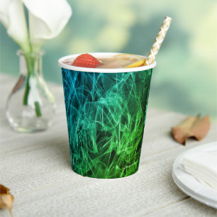 Elegant Smoke Swirls – Mystical Aesthetics Paper Cups