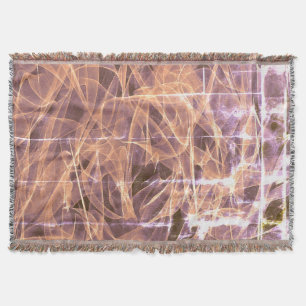 Elegant Smoke Swirls – Mystical Aesthetics Throw Blanket