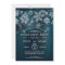 Elegant Snowflake Engagement Party Invitation