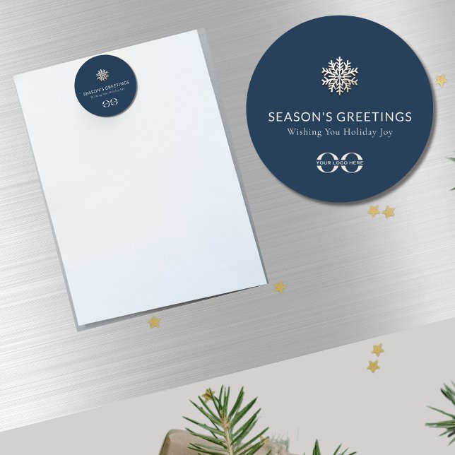 Elegant Snowflake Holiday Magnet (Creator Uploaded)