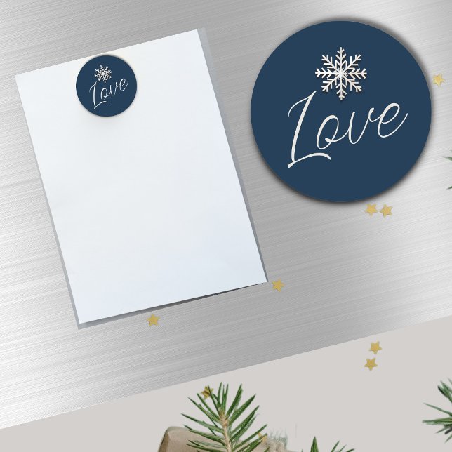 Elegant Snowflake Love Magnet (Creator Uploaded)