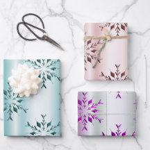 Elegant Snowflakes Christmas