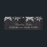 Elegant Snowflakes on Chalkboard WinterBaby Shower<br><div class="desc">This baby shower theme features elegant snowflakes on a chalkboard background. This is a perfect gender neutral theme for a winter or Christmas baby shower! Additional colour schemes and versions of this design are available in our shop, as well as coordinating items. Contact us if you need this design applied...</div>