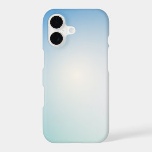 Elegant Soft Blue & White Ombre