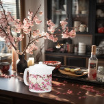 Elegant Soft Pink Cherry Blossom Florals  Wrapping<br><div class="desc">Elegant Sakura Blossom Porcelain Teapot - Serene Pink Floral Elegance Infuse your tea times with the delicate beauty of our Sakura Blossom Porcelain Teapot. Adorned with soft pink cherry blossoms, this teapot brings a touch of spring's splendour into your home. Perfect for Lunar New Year celebrations or as a sophisticated...</div>