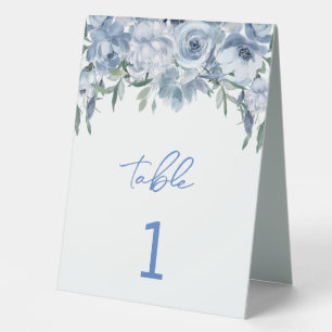 Elegant Something Blue Floral