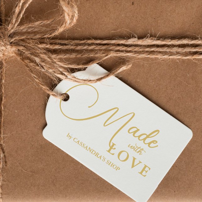 Elegant Sophisticated Calligraphy Made with Love  Rubber Stamp (Elegant Sophisticated Calligraphy Made with Love Rubber Stamp. Artistry of Elegance Made with Love.)