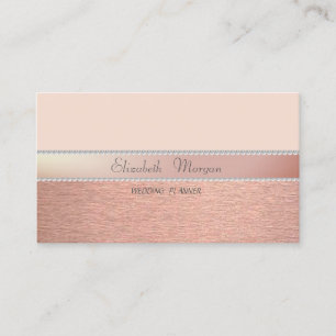 Elegant Sophisticated Modern ,Pearls Business Card
