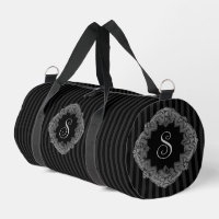 Elegant, Sophisticated Pin Striped Monogram