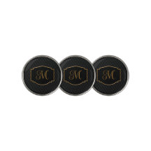 Elegant, Sophisticated Striped Monogram
