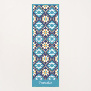 Elegant Southwest  Blue Zen Yoga Namaste Mat