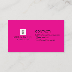 Elegant Spa Services Business Card   Custom Logo
