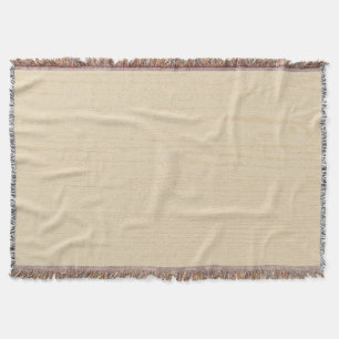 Elegant Spanish White Wood Grain Throw Blanket