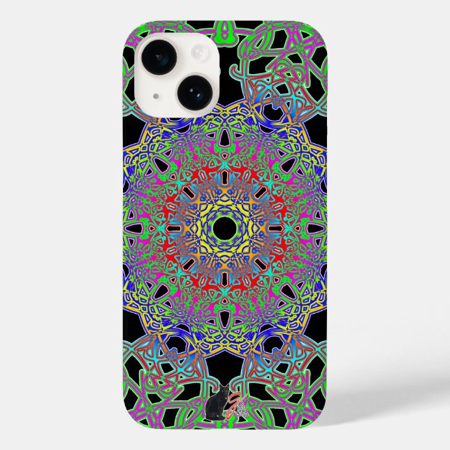 Elegant Spectra Glyph Case-Mate iPhone Case (Back)