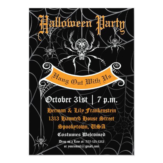 Halloween Birthday Invitations Uk 8