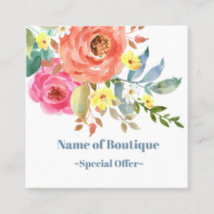 Elegant Spring bloom  Boutique  Discount Coupon