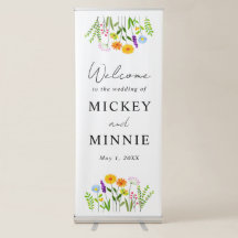 Elegant Spring Floral Wedding Welcome