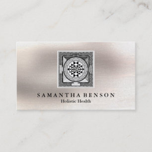 Elegant Sri Yantra / Sri Chakra  Business Card