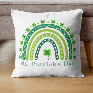 Elegant St. Patrick's Day Party Cushion